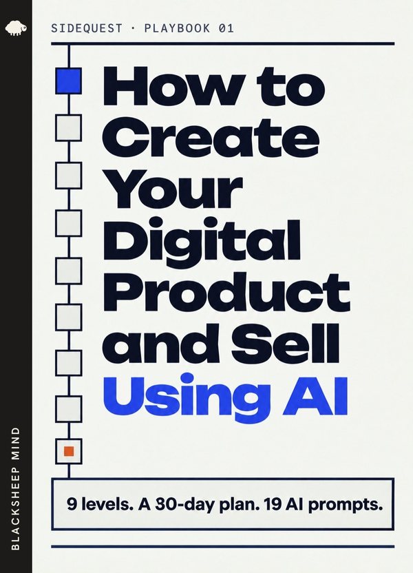 How to Create Your Digital Product and Sell Using AI cover