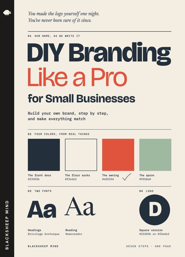 DIY Branding Like a Pro for Small Businesses cover