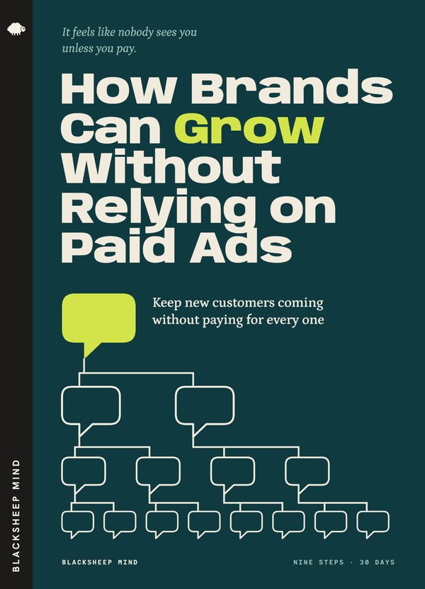 How Brands Can Grow Without Relying on Paid Ads cover
